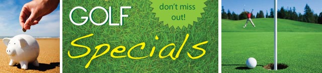 Myrtle Beach Golf Specials - Golf Banner