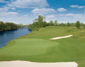 Hole 10 at Barefoot Norman Golf Course