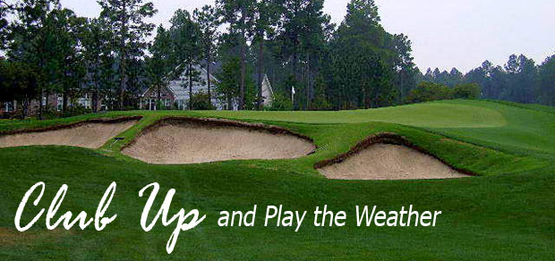 Playing the Weather on Golf Courses in Myrtle Beach