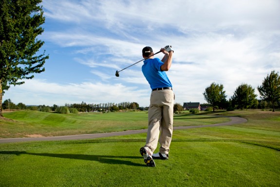 Golfer Swing - DoubleTee